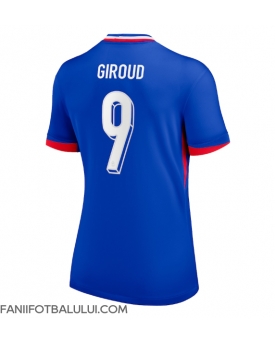 Franța Olivier Giroud #9 Echipament de Fotbal Replică European 2024 Femei Acasa